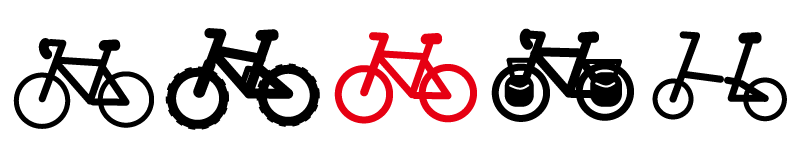 【イラスト】クロスバイクってどんな自転車？：自転車の種類のうちのクロスバイク