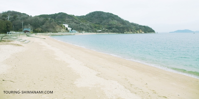【写真】しまなみ海道の立寄りスポット：伯方島にある絶景スポット沖浦ビーチ