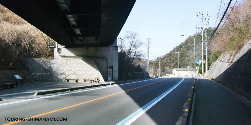 【写真】距離とアップダウン：悪名が高い大島の宮窪峠
