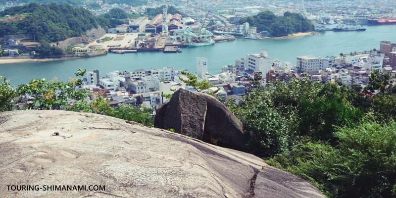 千光寺参道のぽんぽん岩からの絶景