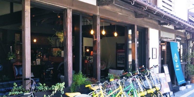 【写真】しまなみ海道ランチにオススメ店舗の外観：生口島の自転車カフェ汐待亭