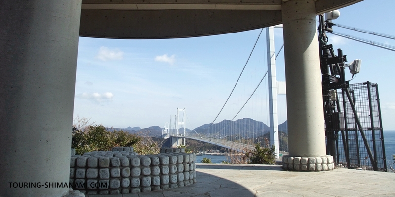 【写真】糸山展望台へのアクセス：糸山展望台の下の展望スペース
