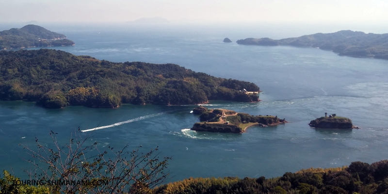 カレイ山展望公園から能島方面の絶景
