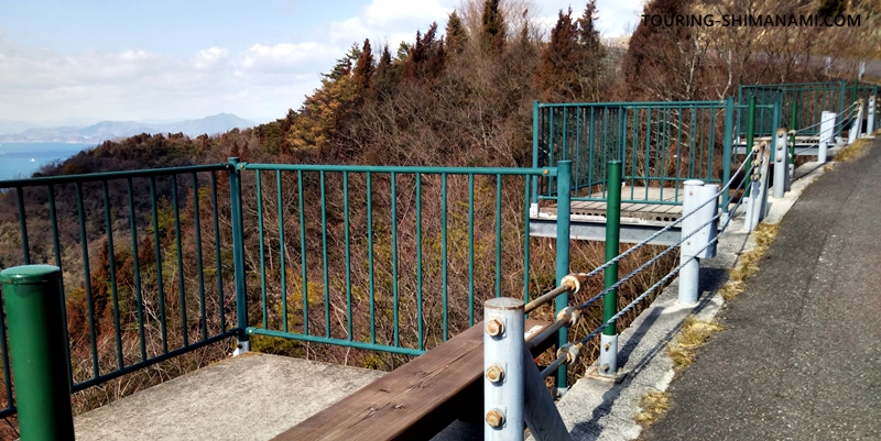 【写真】亀老山展望公園ヒルクライム：山頂付近の展望スペース