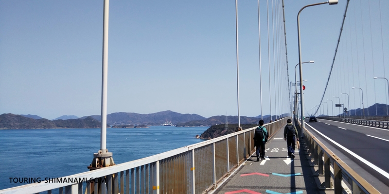 【写真】しまなみ海道を徒歩・ランニング：しまなみ海道全線を徒歩で踏破する