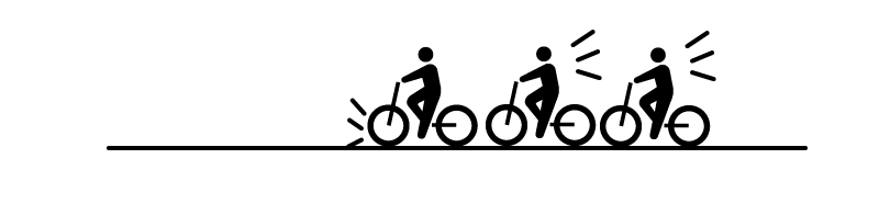 【イラスト】しまなみ海道自転車旅行計画：初心者にありがちな事故の事例