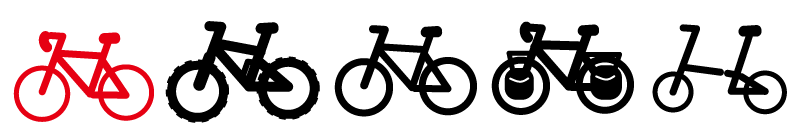 【イラスト】スポーツ自転車の主なタイプ：ロードバイク