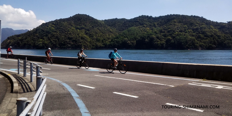 【写真】しまなみ海道のメインルート：サイクリングロードの大三島側の出口