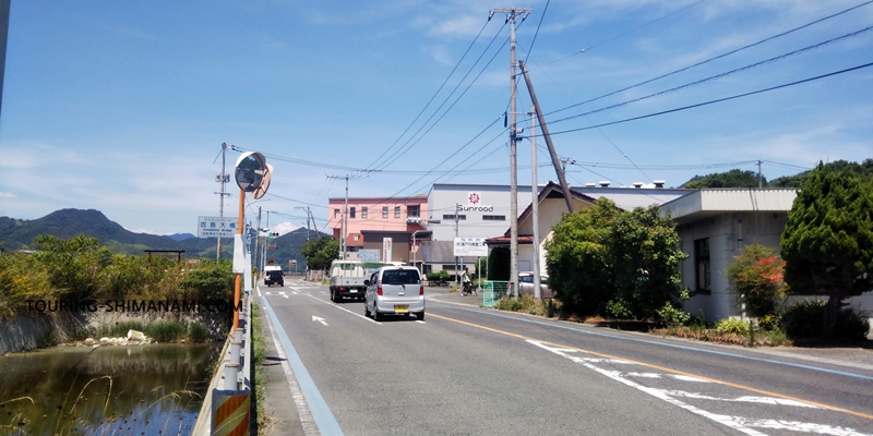 【写真】しまなみ海道のメインルート：鬼岩の交差点がメインルートと外周ルートの分岐