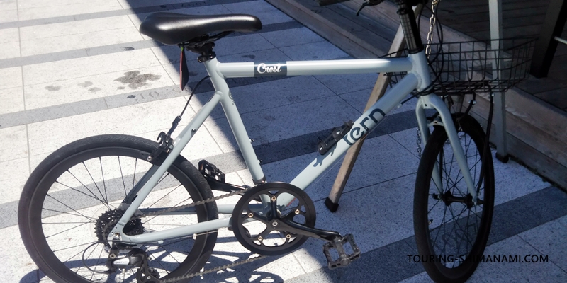【写真】折りたたみ自転車・ミニベロ：タイヤが小さいこうで有利・不利がある