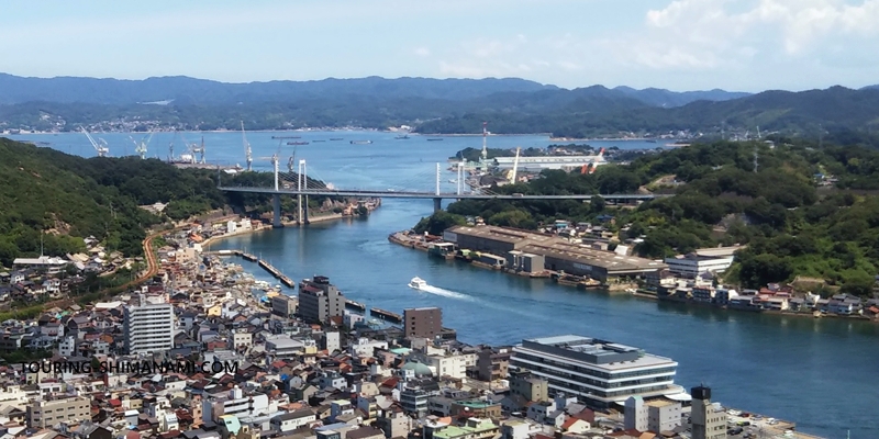 千光寺公園から見た新尾道大橋と尾道大橋