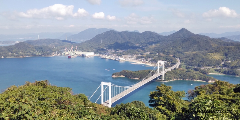 【写真】しまなみ海道の歴史：しまなみ海道など本州と四国は橋で繋がっている