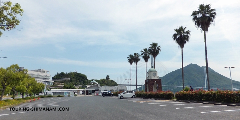 【写真】しまなみ海道の駐車場：多々羅しまなみ公園（大三島）