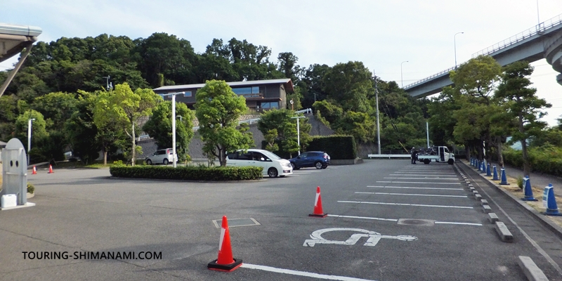 【写真】しまなみ海道の駐車場：サンライズ糸山