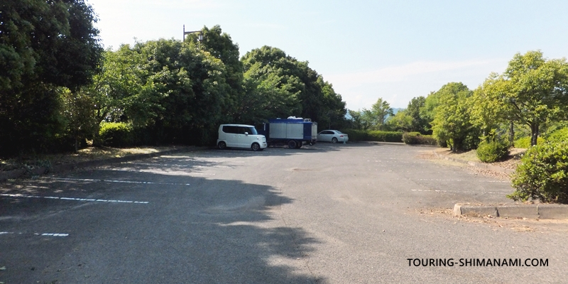 【写真】因島運動公園の駐車場：一番奥にある第3駐車場