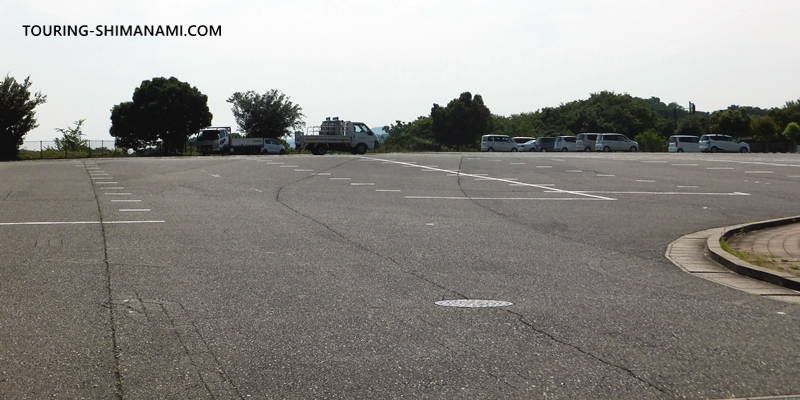 【写真】向島運動公園駐車場：第1駐車場の様子