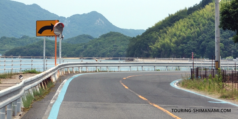 【写真】因島西側の外周コース：様々なルートでサイクリングができる