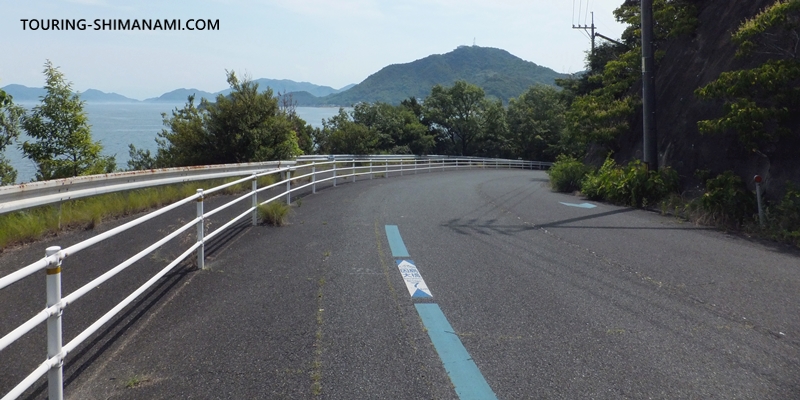 【写真】しまなみ海道のメインルートと外周コース：向島の南側外周コース