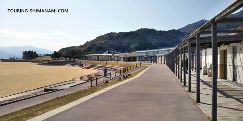 【写真】柳井港~三津浜港のフェリー:岩国の「潮風公園みなとオアシスゆう」