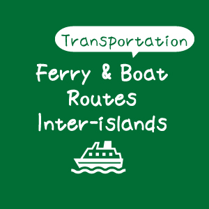 [Illustration] Shimanami Kaido Cycling: Ferry and ship routes that can be used for cycling along the Shimanami Kaido