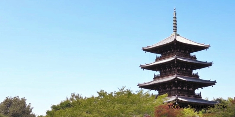 Photo: Japan cycling route – the five-story pagoda of Bicchu Kokubun-ji is a highlight of this route