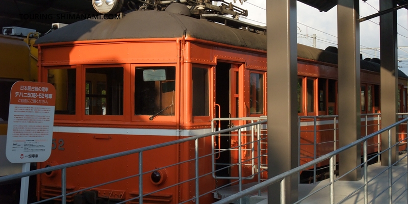 【写真】日本のサイクリングルート:一畑電車はサイクリングとの相性抜群