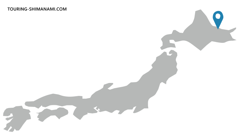Illustration: Japan cycling route – Okhotsk Cycling Road