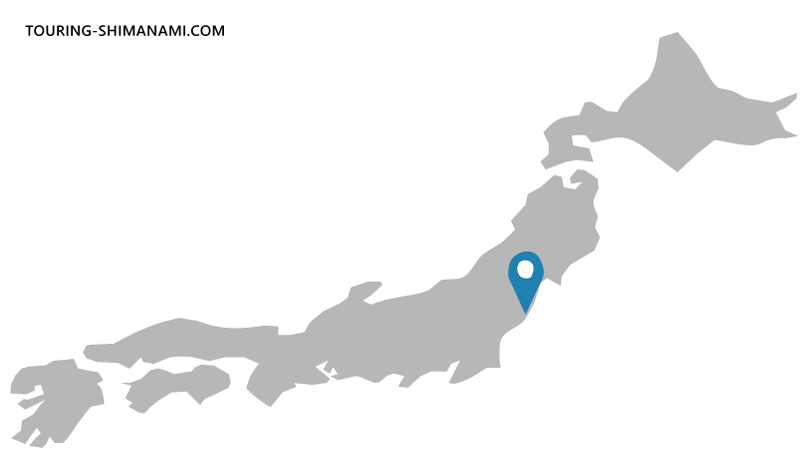 Illustration: Japan cycling route – Iwaki Nanahama Kaido