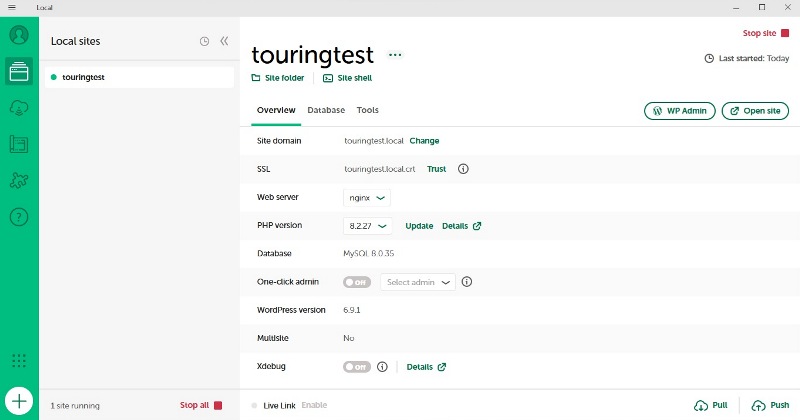 【画像】Localを使ってローカル環境でのテスト環境作成のイメージ