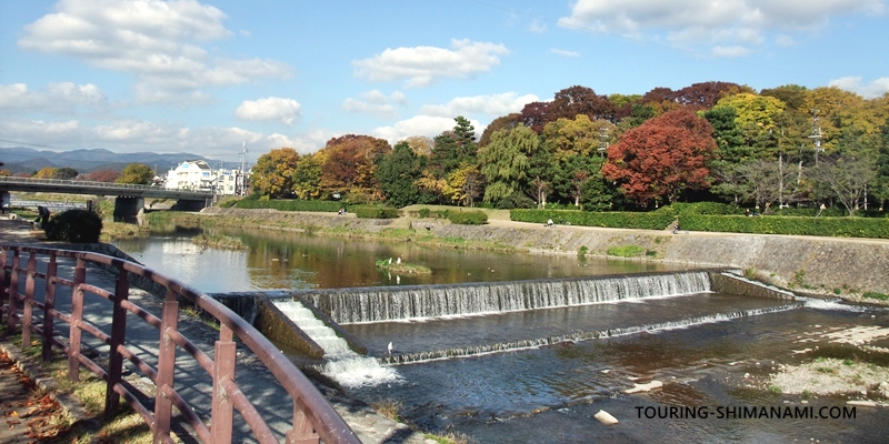 【写真】サイクリングルートの選び方：都市部でも川沿いは比較的走りやすい