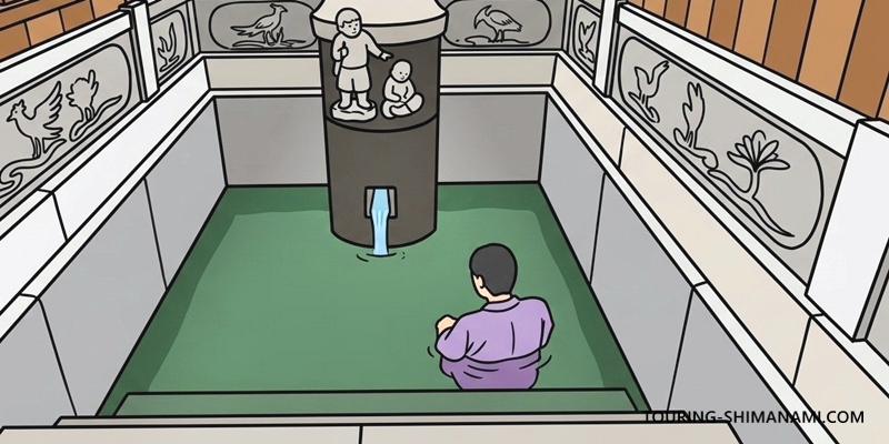 Day-use bathing at Dogo Onsen: Special bathing room of Asuka-no-Yu